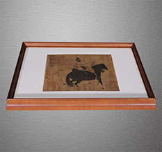 江城书画装裱配框服务案例